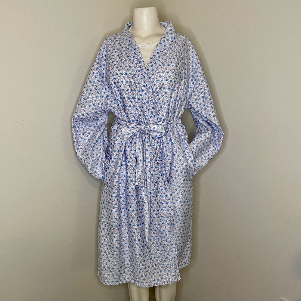 Sky cozy cotton robe